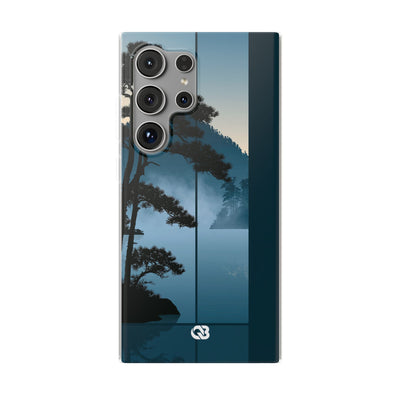 Misty Pine Horizon · Lite Phone Case for Samsung · Teal