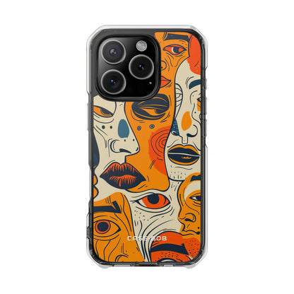 Tangled Faces Sunset iPhone 16 Pro Case - Impact