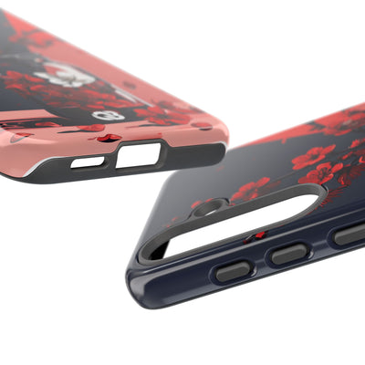 Crimson Blossom Jar · Tough Telefoncover til Samsung