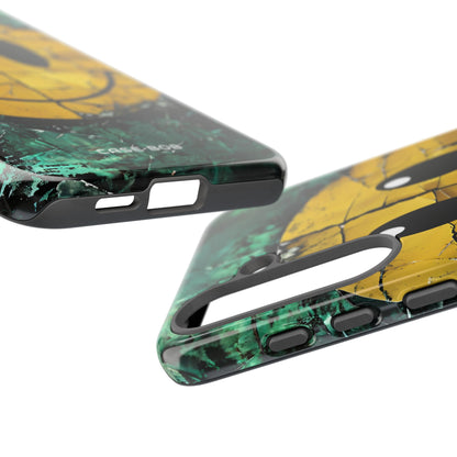 Cracked Smiley Samsung S25 Plus Case - Tough