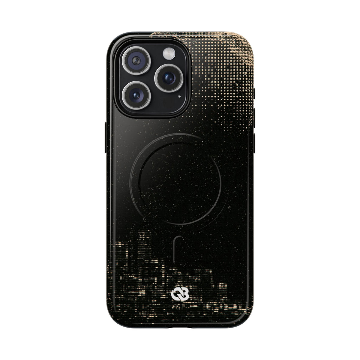 Lunar Metropolis Nocturne · Tough 2.0 Magnetic Phone Case for iPhone · Black