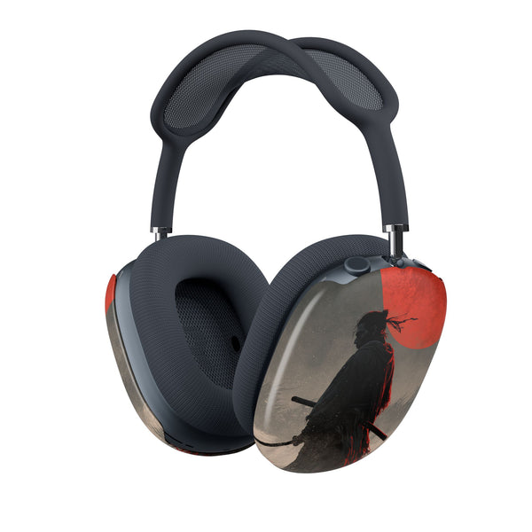Crimson Moon Ronin · Hard Case for AirPods Max · Black