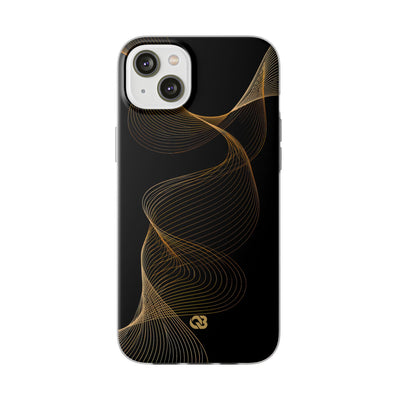 Gold Lite Phone Case for iPhone - Burnished Bronze Helix