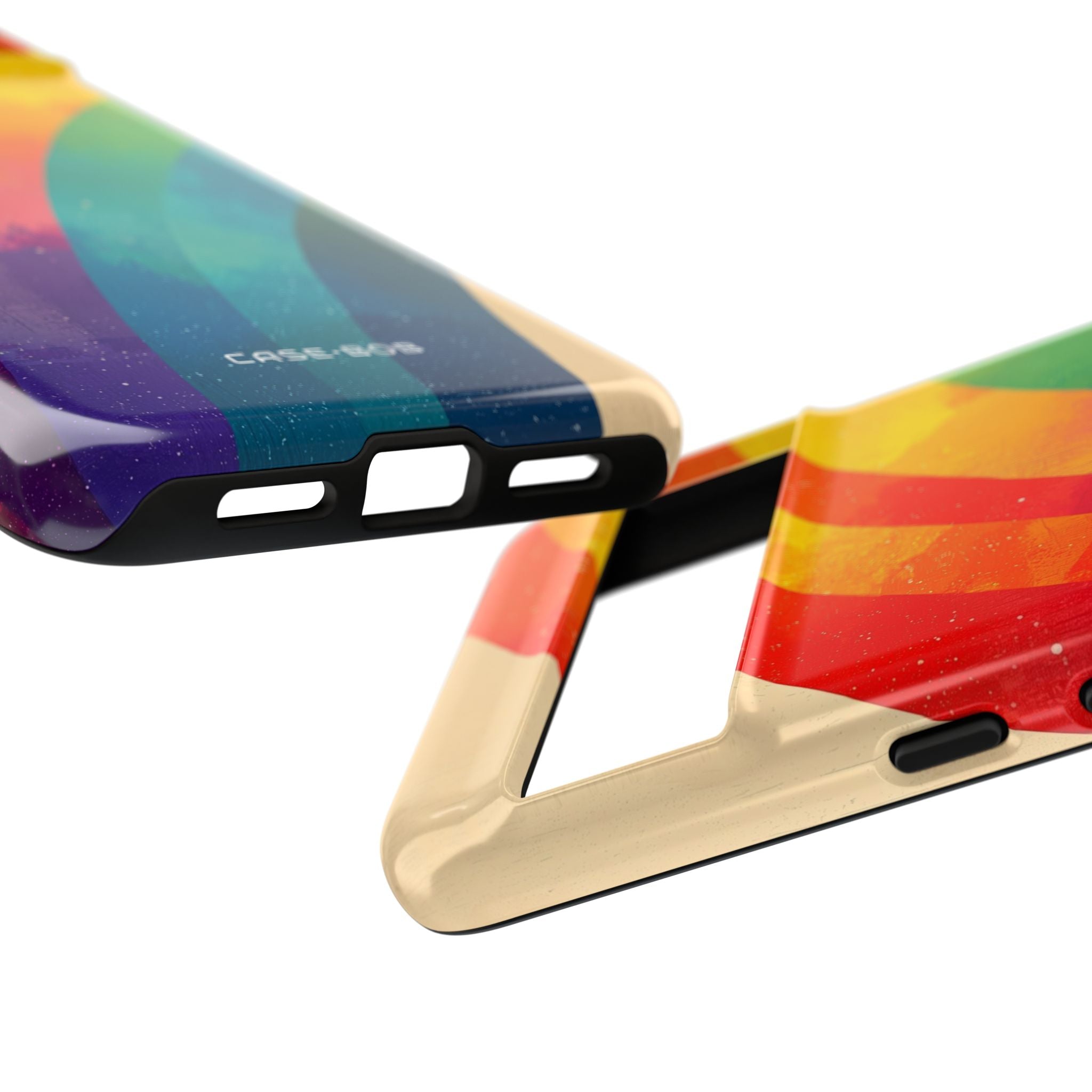 Textured Rainbow Arc Google Pixel 8 Pro Case - Tough