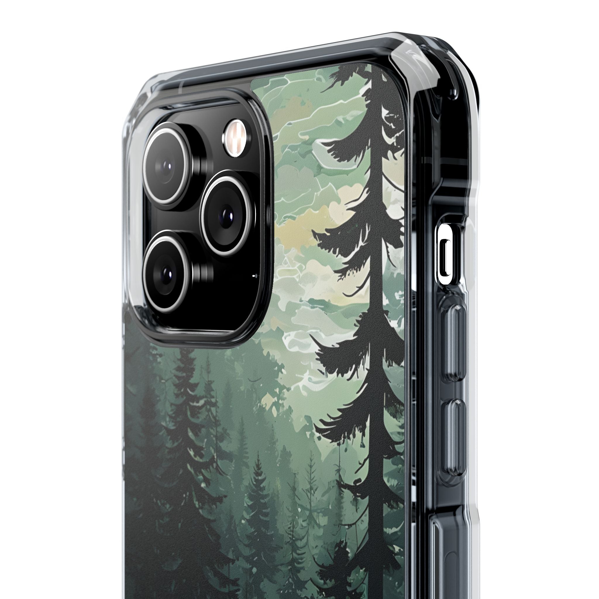 Misty Pine Shadow · Impact Phone Case for iPhone · Magsafe