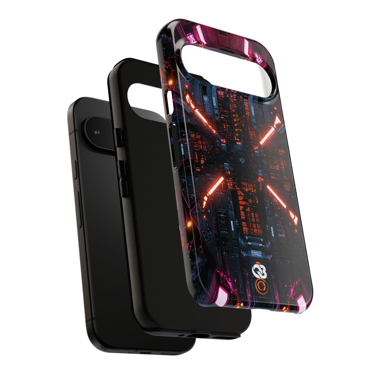 Cybernetic Reactor Core · Tough Phone Case for Pixel ·  Black
