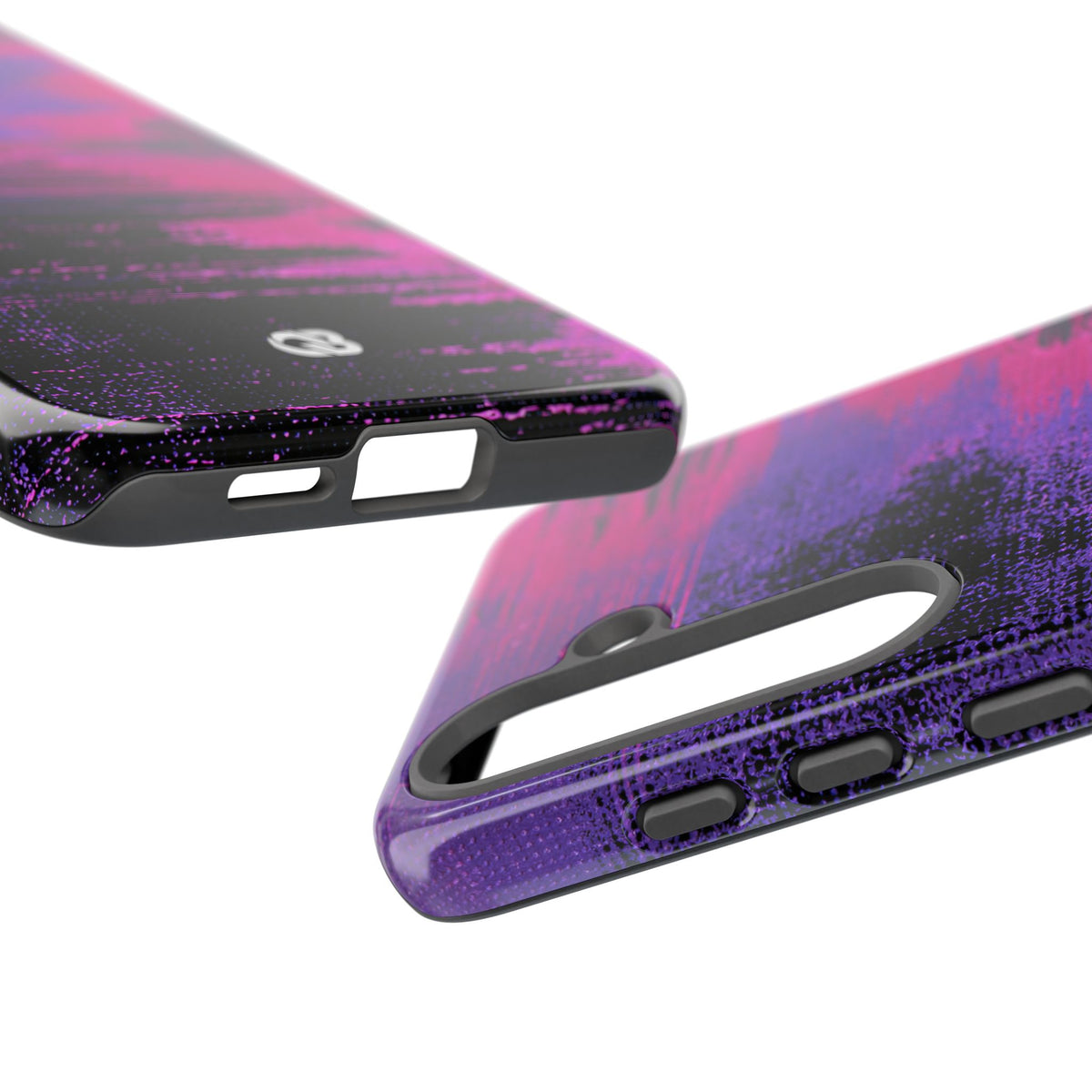 Neon Signal Shift · Tough Phone Case for Samsung · Purple