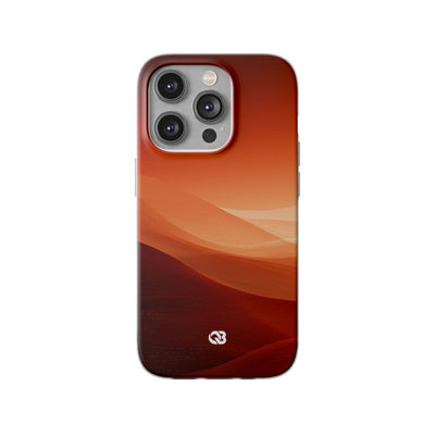 Terracotta Dune Ridges · Lite Phone Case for iPhone ·  Orange
