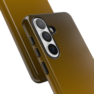 Gold Tough Phone Case for Samsung - Scorched Gold Haze