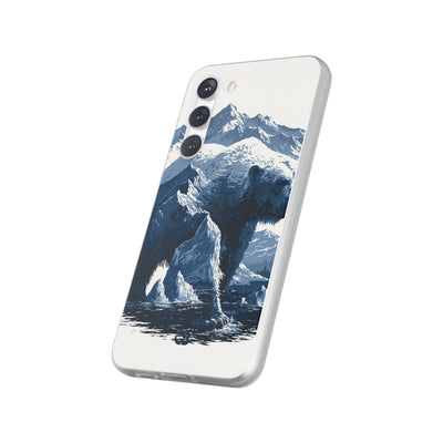 Fjord Summit Bear · Lite Phone Case for Samsung · Blue