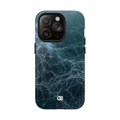 Teal Tough 2.0 Magsafe Phone Case for iPhone - Arctic Neural Mesh
