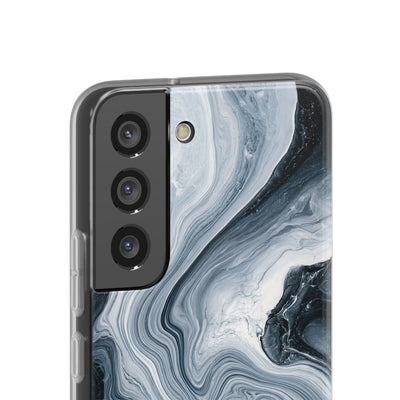 Suminagashi Ink Flow · Lite Phone Case for Samsung · Grey