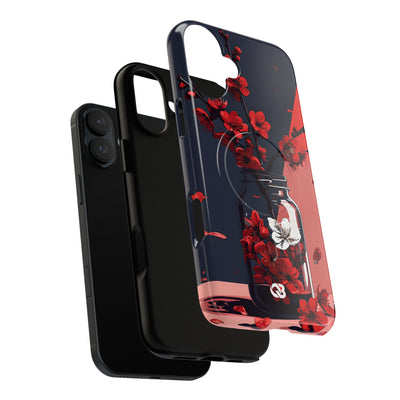 Crimson Blossom Jar · Tough+ Phone Case for iPhone · Magsafe