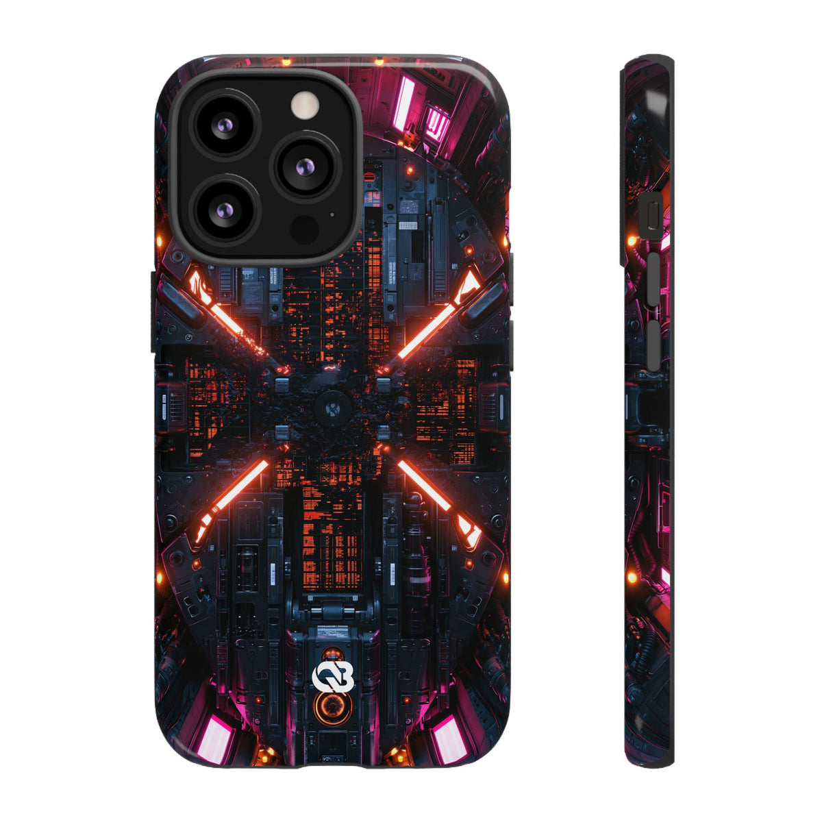 Cybernetic Reactor Core · Tough Phone Case for iPhone · Black
