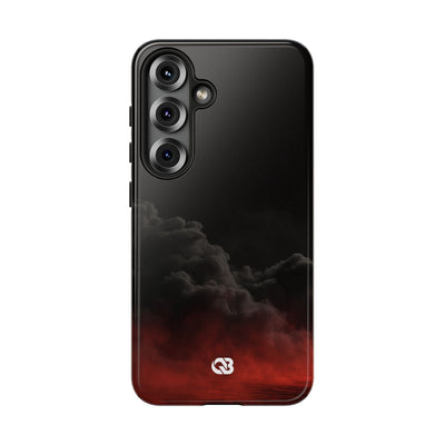Crimson Fog Void · Tough Phone Case for Samsung · Black