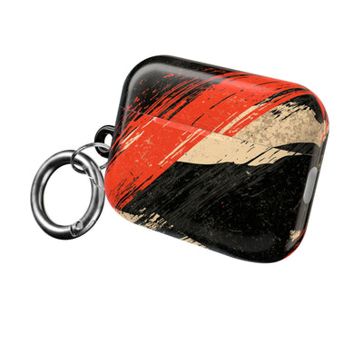 Urban Slash Camo · Hard Case for AirPods & AirPods Pro · Black