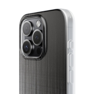 Grey Lite Phone Case for iPhone - Static Vertical Dither