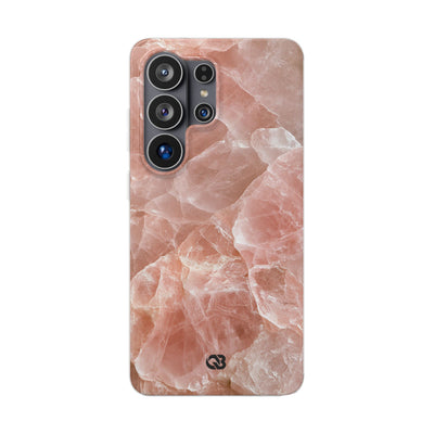 Rose Quartz Facet · Lite Phone Case for Samsung · Pink