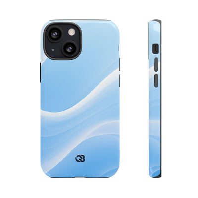Glacial Contour Flow · Tough Phone Case for iPhone · Blue