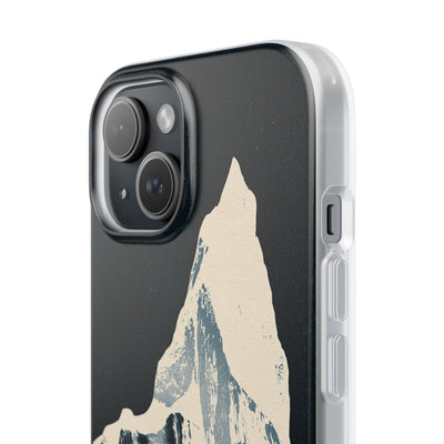 Blue Lite Phone Case for iPhone - Frozen Navy Monolith
