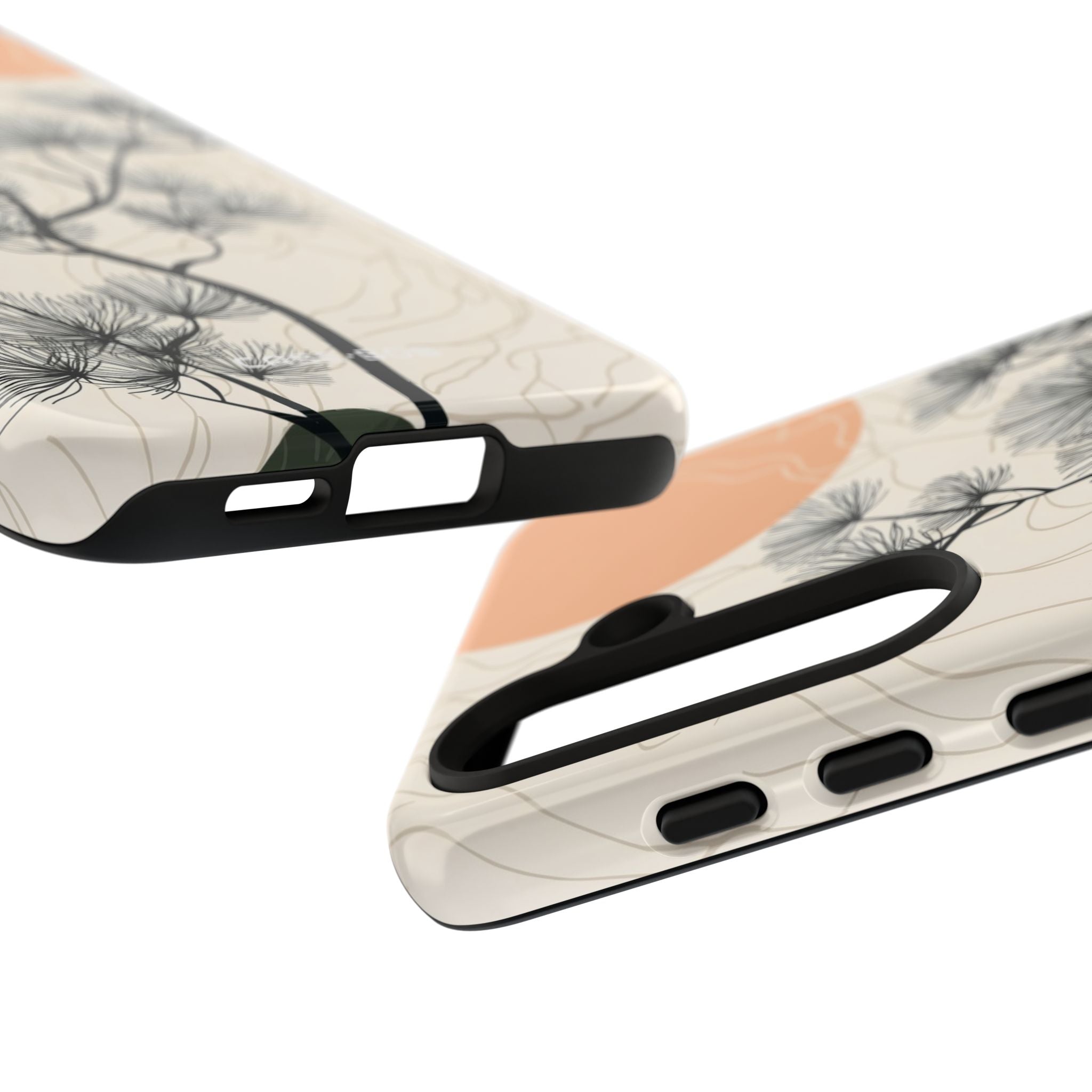 Spiky Tree Sunset Samsung S24 Case - Tough