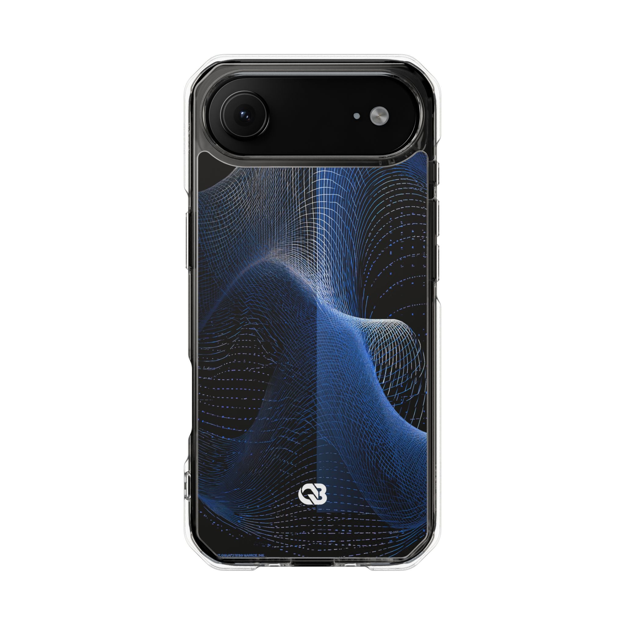 Blue Impact MagSafe Phone Case for iPhone - Electric Blue Flux