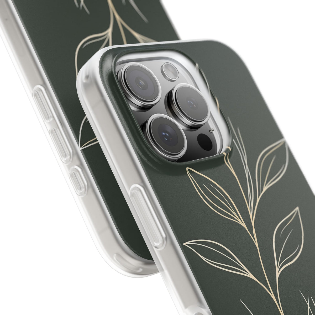 Minimal Botanical Stem · Lite Phone Case for iPhone ·  Green