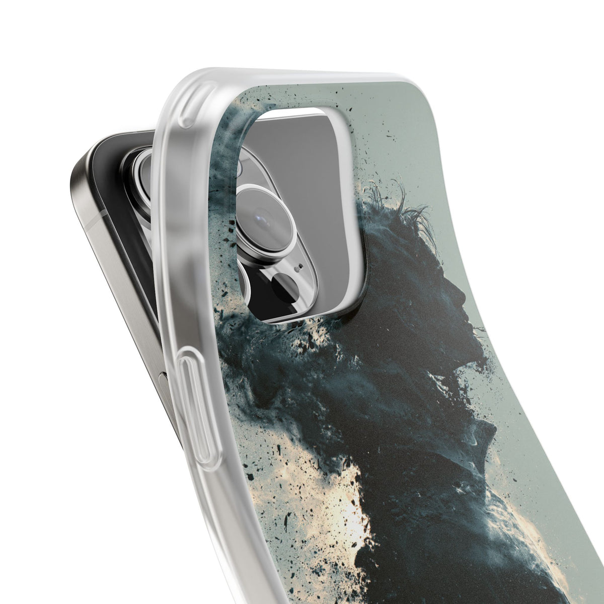 Ashen Dissolution · Lite Phone Case for iPhone ·  Black