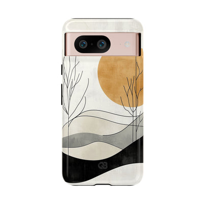 Burnt Horizon Lines · Tough Phone Case for Google Pixel