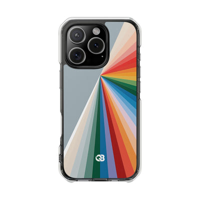 Grey Impact MagSafe Phone Case for iPhone - Slate Prism Burst