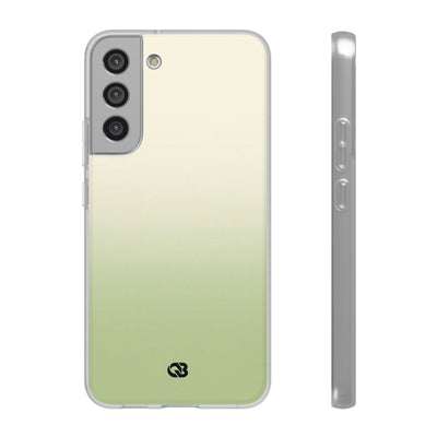 Green Lite Phone Case for Samsung - Bone Sage Fade