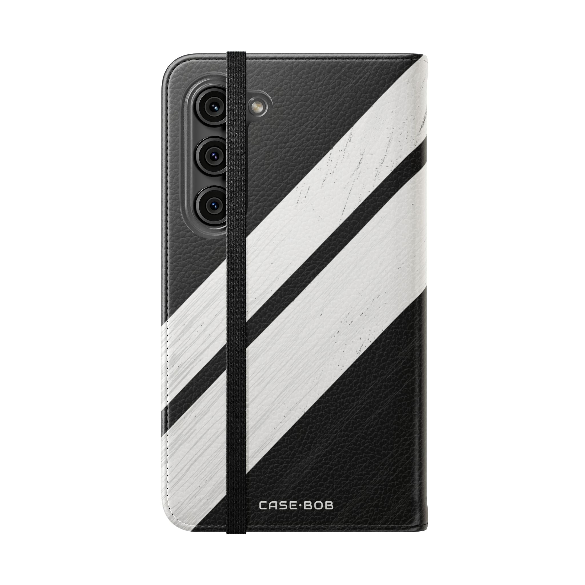 Raidallinen tekstuuri - Samsung S23 -lompakkokotelo