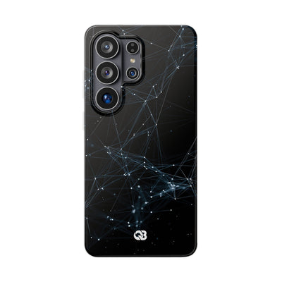 Black Lite Phone Case for Samsung - Arctic Neural Mesh
