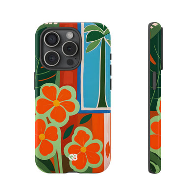 Vivid Jungle Collage · Tough Phone Case for iPhone