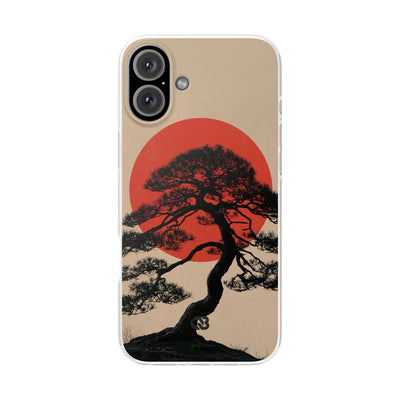 Crimson Pine Solitude · Lite Phone Case for iPhone ·  Beige
