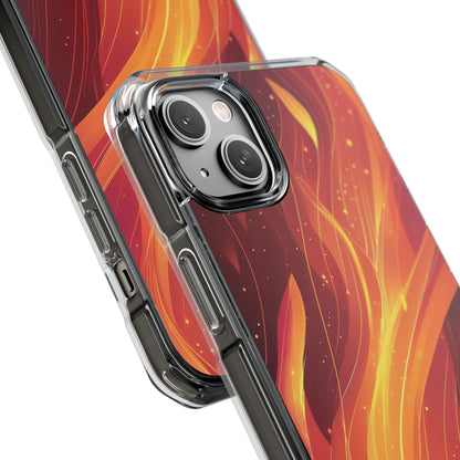 Flaming Flow iPhone 14 Plus Case - Impact
