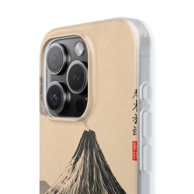Beige Lite Phone Case for iPhone - Obsidian Ink Summit