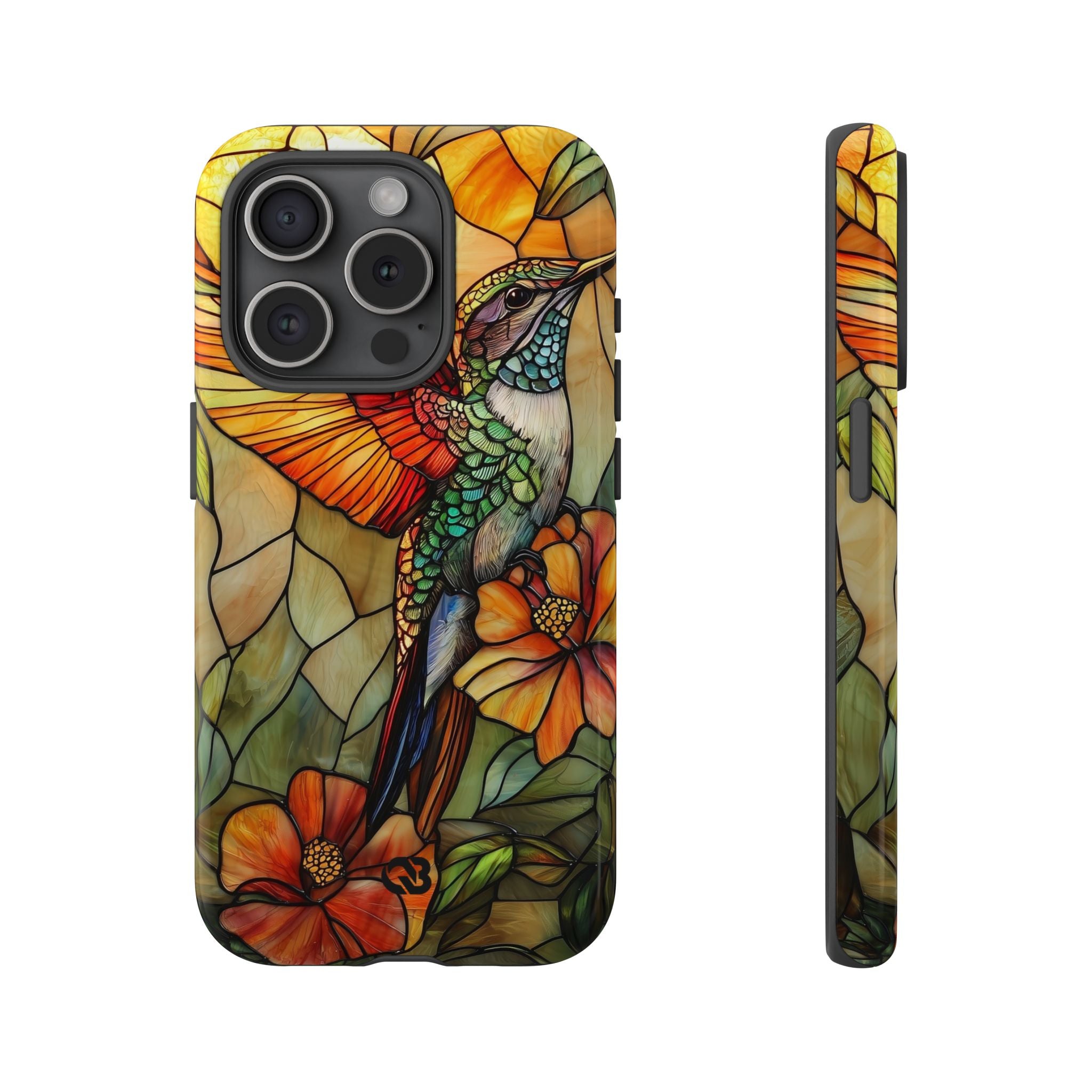 Amber Glass Hummingbird · Tough Phone Case for iPhone