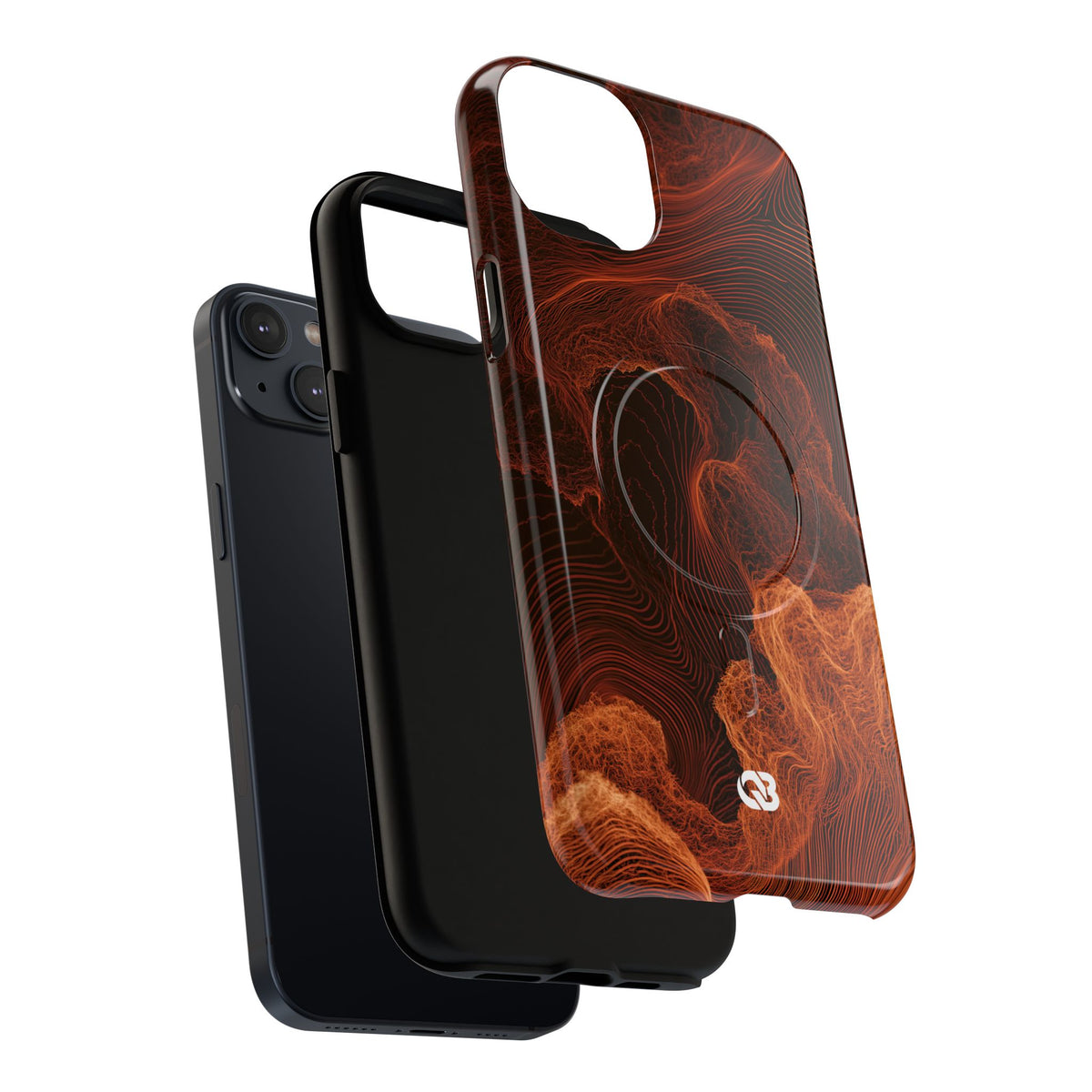 Amber Filament · Tough 2.0 Magnetic Phone Case for iPhone · Orange