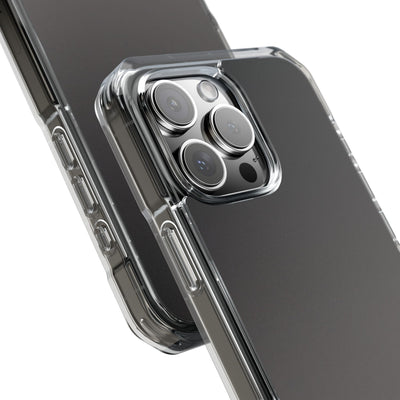 Obsidian Fade · Clear Impact Magnetic Phone Case for iPhone ·  Black