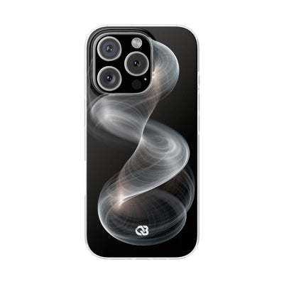 Luminous Vortex · Lite Phone Case for iPhone ·  Black