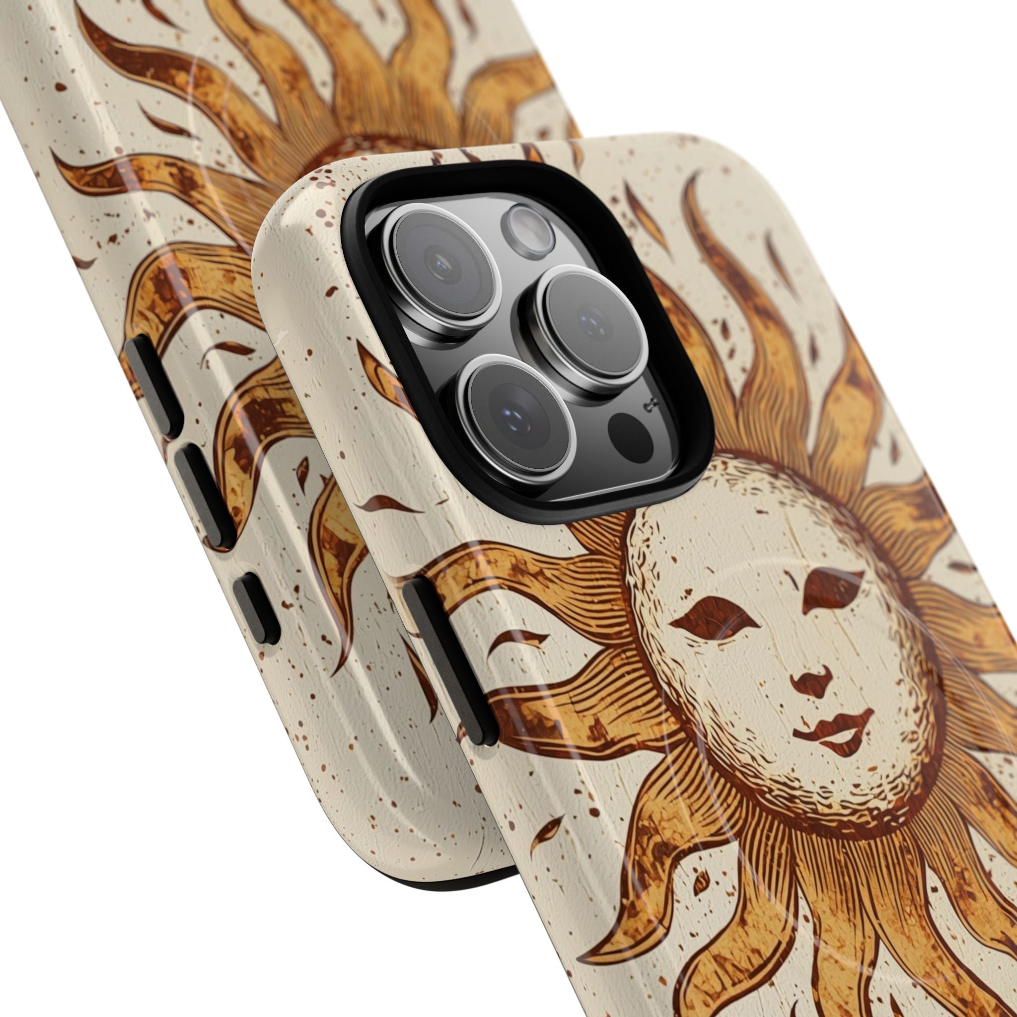 Rustic Solar Mask · Tough+ Phone Case for iPhone · Magsafe