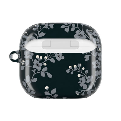 Nocturne Blossom Branch · Hard Case for AirPods & AirPods Pro · Black