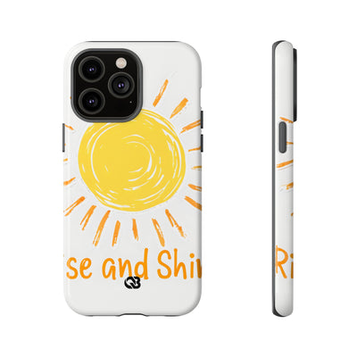 Amber Solar Glow · Tough Phone Case for iPhone