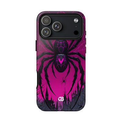 Obsidian Neon Widow · Tough Handyhülle für iPhone