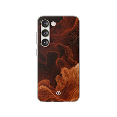 Amber Filament · Lite Phone Case for Samsung · Orange