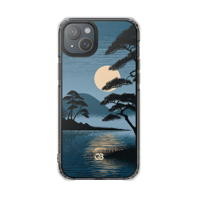 Blue Impact MagSafe Phone Case for iPhone - Midnight Kyoto Pine