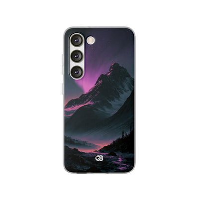 Arctic Aurora Summit · Lite Phone Case for Samsung · Black