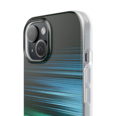 Digital Shoreline Drift · Lite Phone Case for iPhone ·  Teal