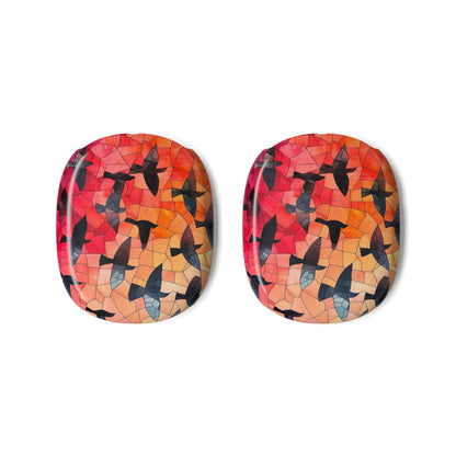 Stained Glass Birds - AirPod Max Case